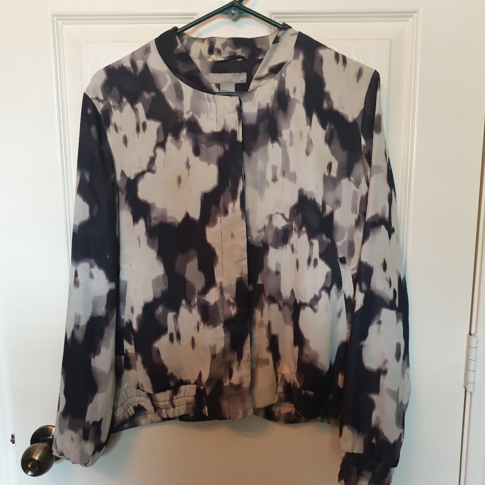 H&M Satin Bomber jacket